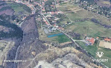 Prodej komerčního pozemku 1 709 m², Olšany, okres Vyškov