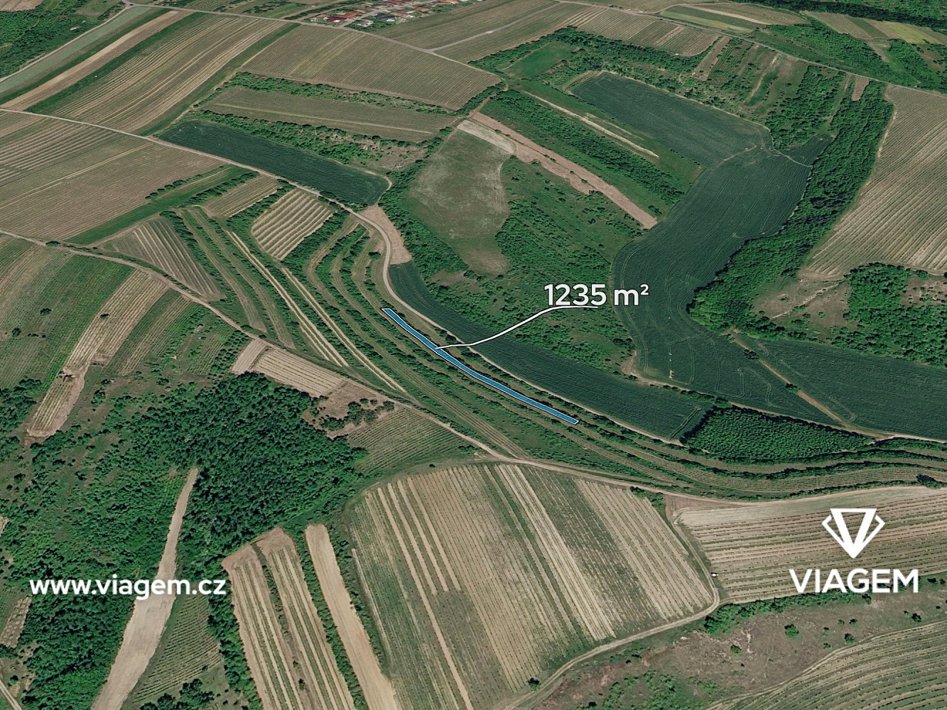 Prodej pole 617 m²