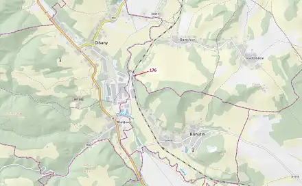 Dražba lesa 692 m², Olšany
