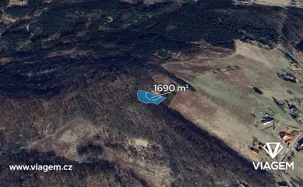 Prodej pole 1 690 m², Syřenov, okres Semily
