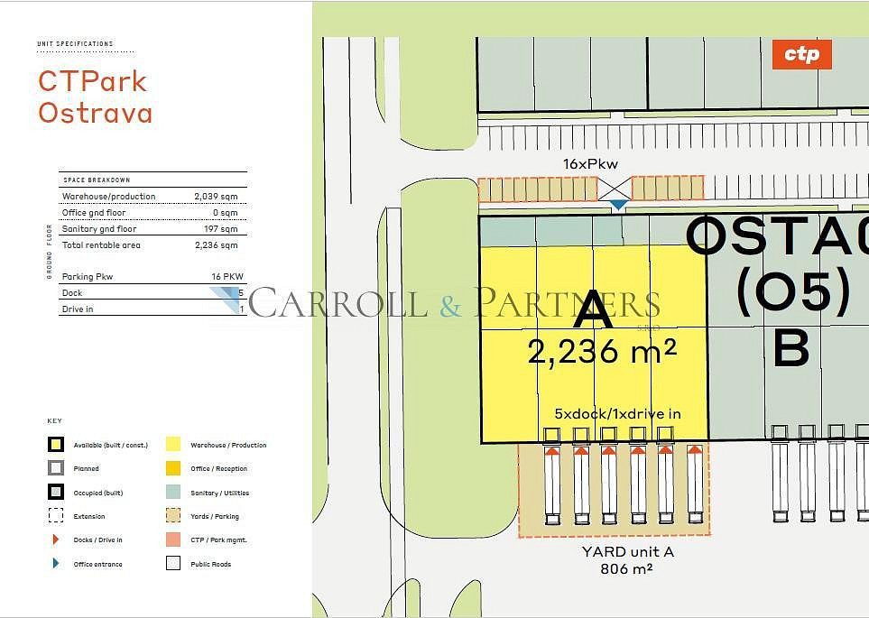 Pronájem skladovacích prostor 1 500 m² — photo 5