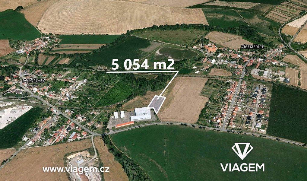 Prodej pole 5 054 m², Víceměřice – náhled fotky 2
