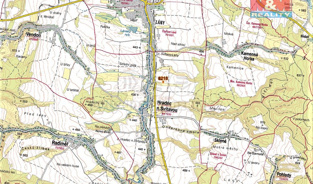 Prodej pole 965 m², Hradec nad Svitavou – náhled fotky 5