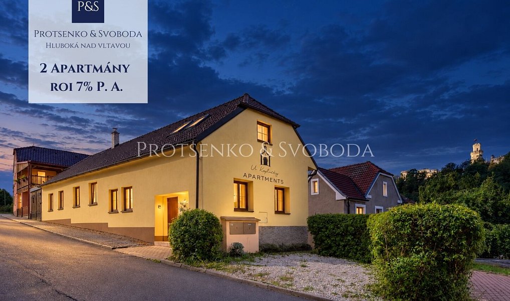Prodej komerčního prostoru, 174 m², České Budějovice, Hluboká nad Vltavou