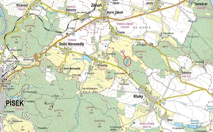 Dražba lesa 16 547 m², Kluky