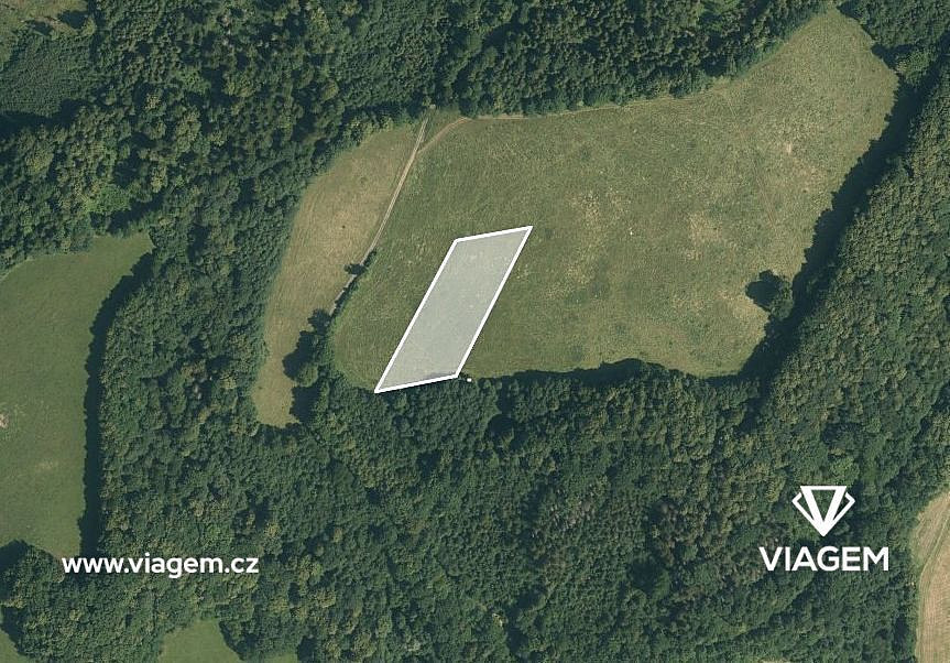 Prodej pole 972 m²