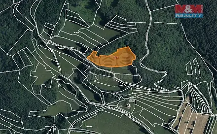 Prodej louky 1 845 m², Lužná, okres Vsetín