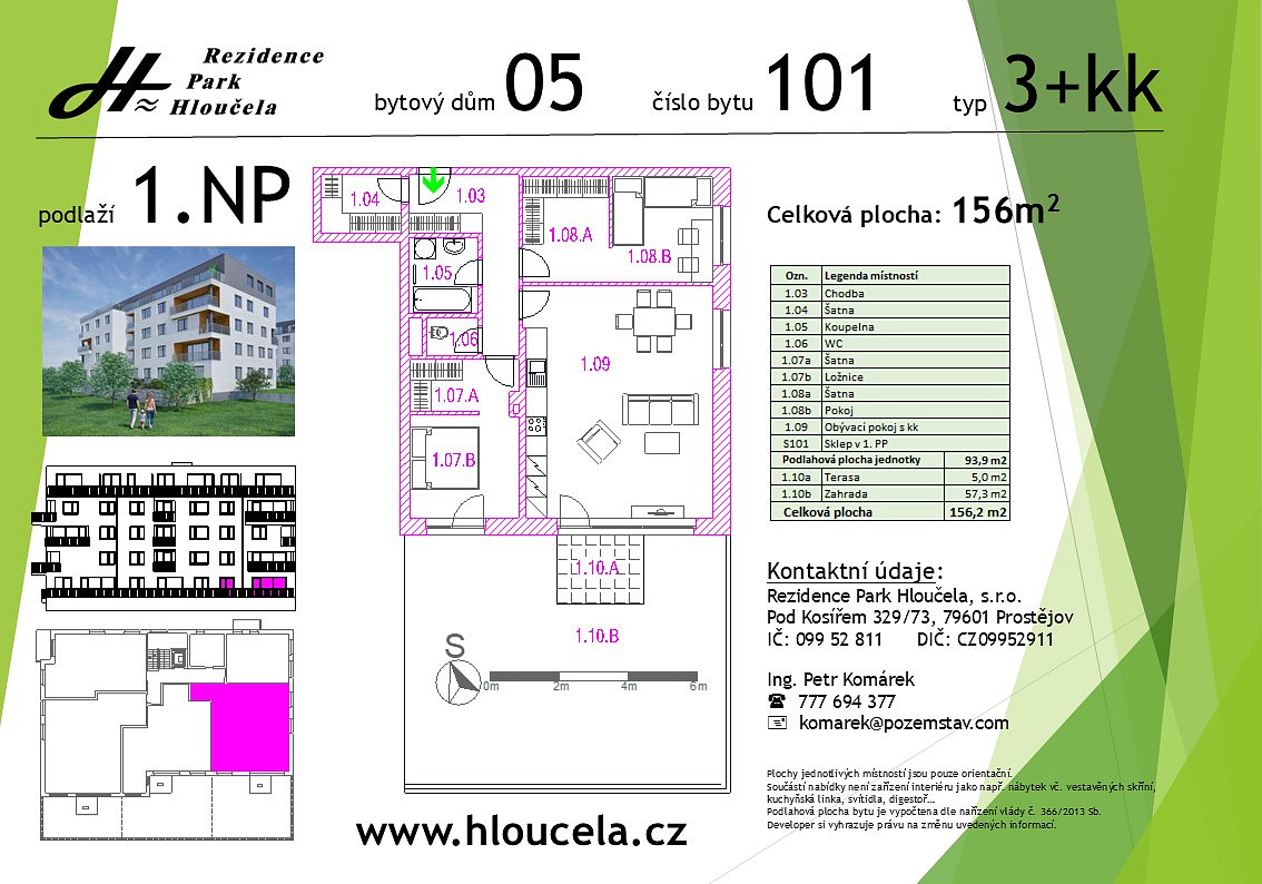 Prodej bytu 3+kk 94 m² – fotografie 3