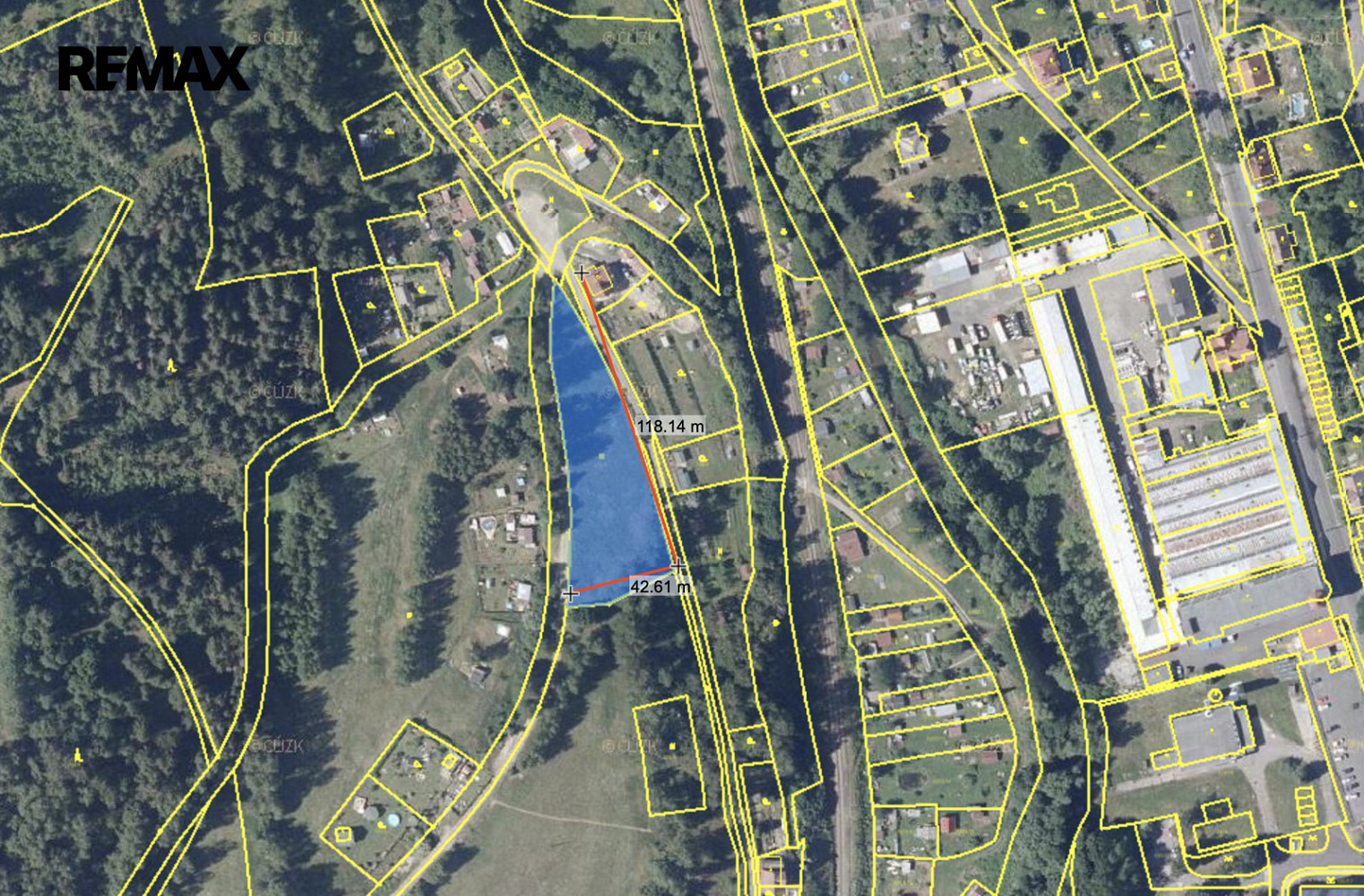 Prodej stavebního pozemku 3 136 m² – fotografie 2