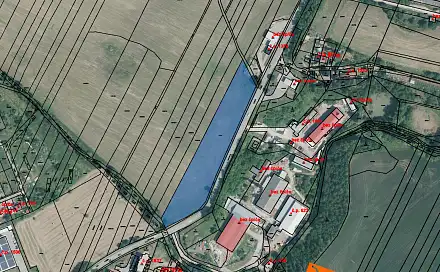 Prodej komerčního pozemku 281 m², Ivančice, okres Brno-venkov