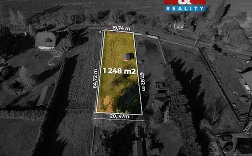 Prodej stavebního pozemku 1 284 m², Paskov, okres Frýdek-Místek