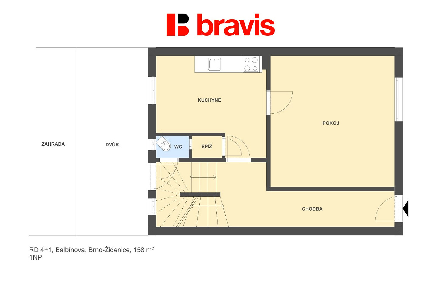Prodej domu 158 m² s pozemkem 105 m² – pohled 6
