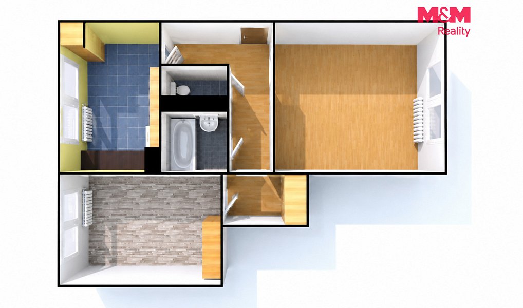 Prodej bytu 2+1 56 m², Benešov nad Ploučnicí – náhled fotky 11
