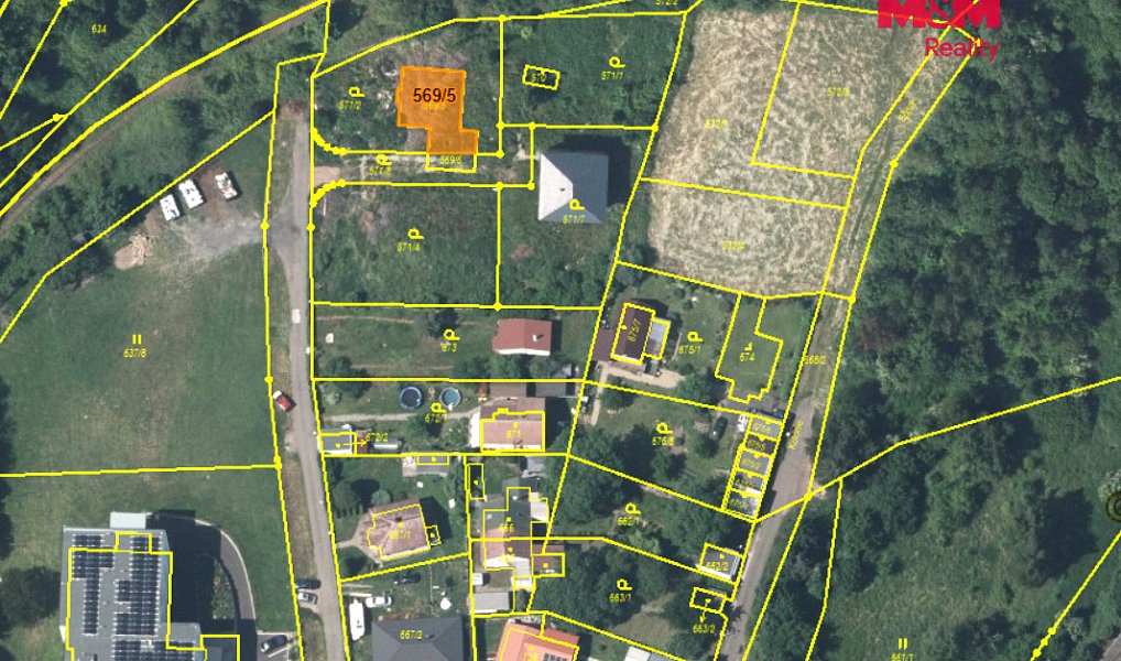 Prodej stavebního pozemku 861 m², Dubí – náhled fotky 3