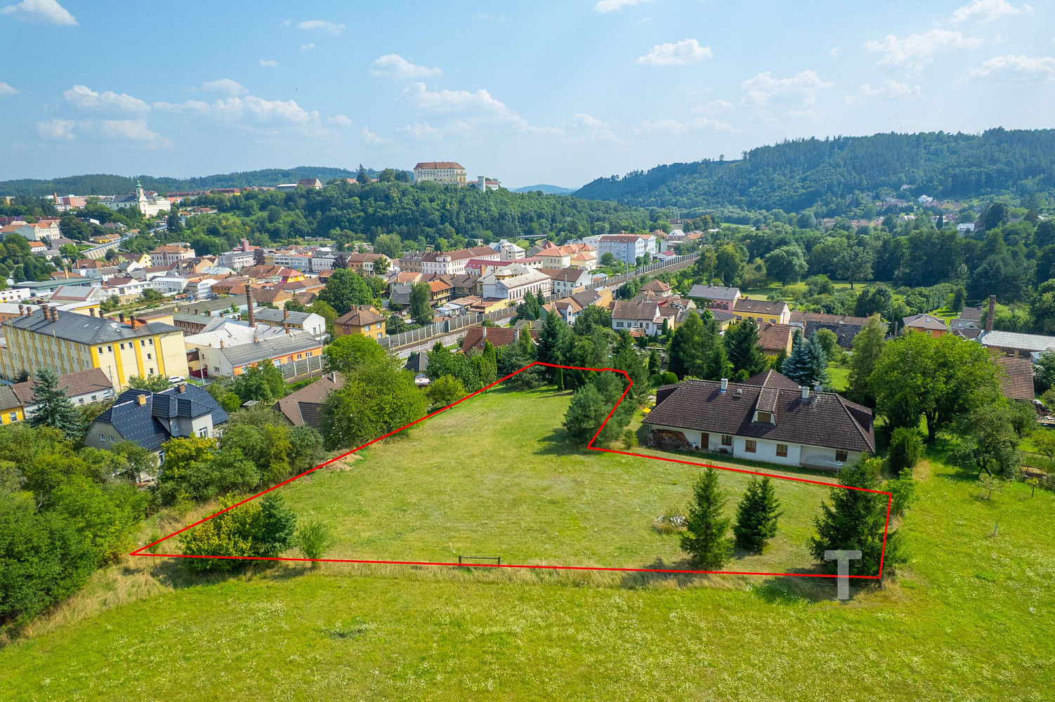 Prodej stavebního pozemku 2 868 m² – fotografie 3