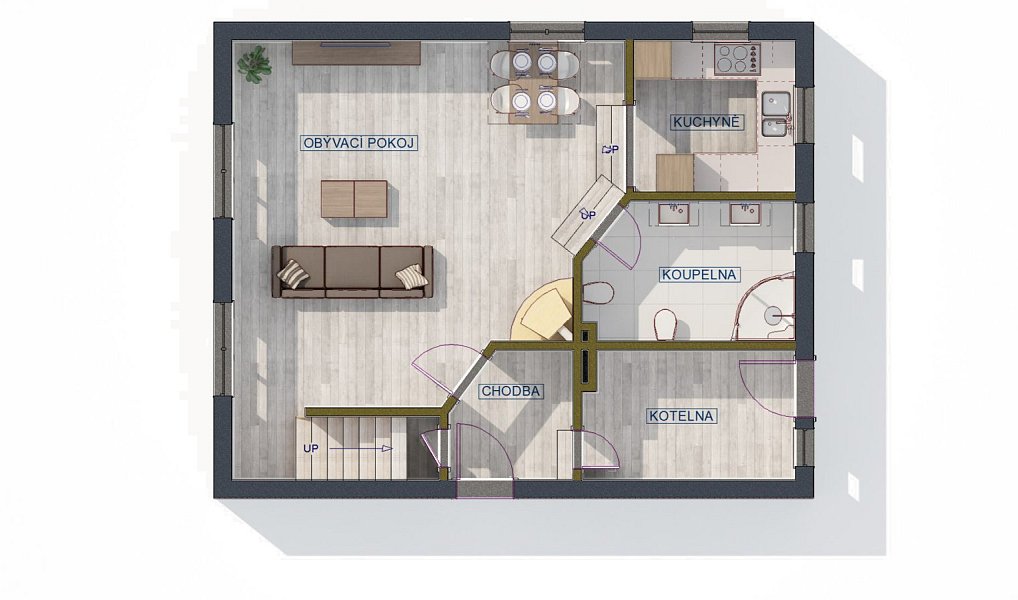 Prodej domu 140 m² s pozemkem 593 m², Homole – náhled fotky 17