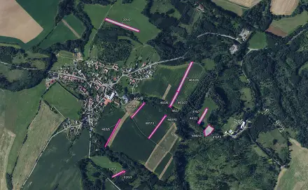 Prodej pole 5 300 m², Žernovník, okres Blansko