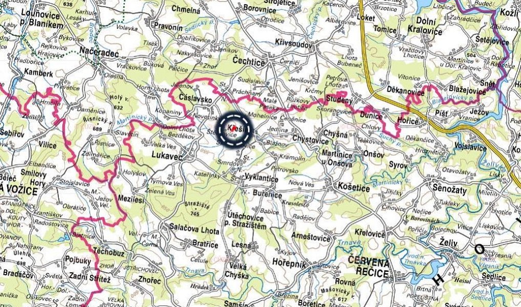 Prodej louky 3 606 m², Křešín – náhled fotky 3