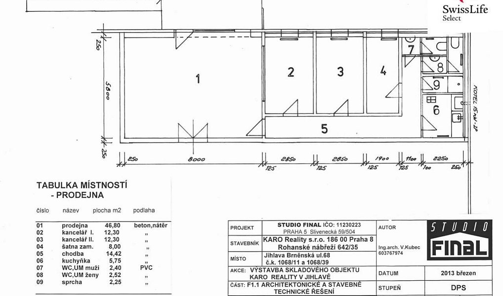 Pronájem skladovacích prostor 789 m², Jihlava – náhled fotky 6