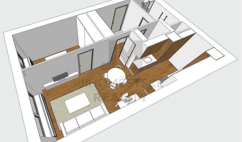 Prodej bytu 2+kk 50 m², Praha – náhled fotky 7