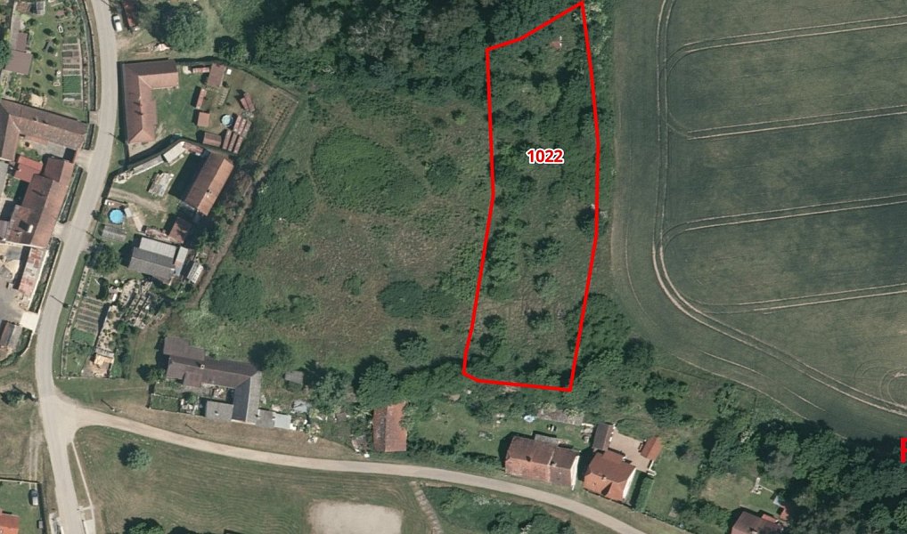 Prodej zahrady 2 658 m², Černýšovice – náhled fotky 2