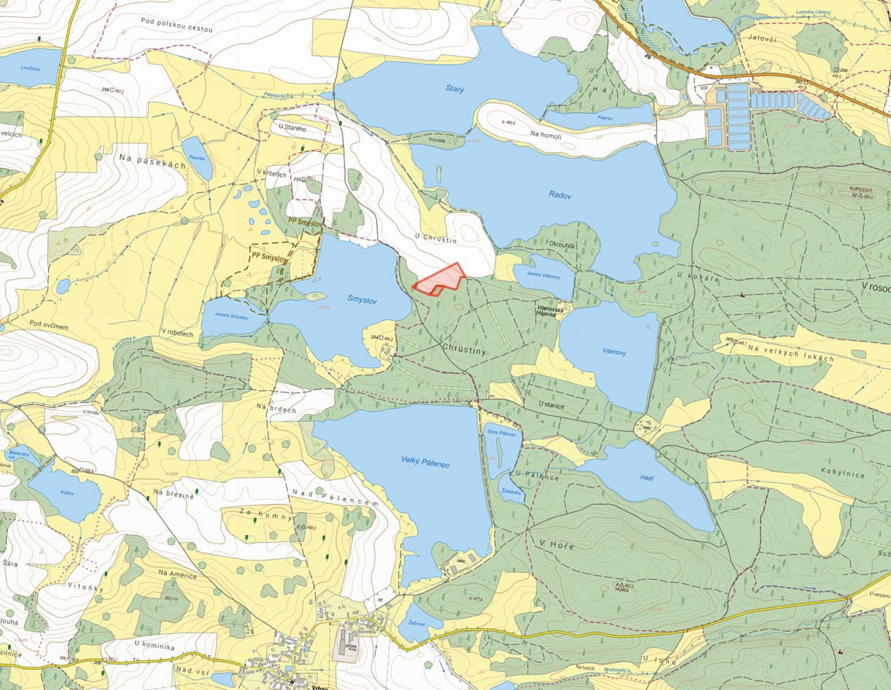 Prodej pole 17 266 m² – fotografie 2