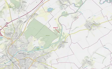 Dražba lesa 1 000 m², Grymov