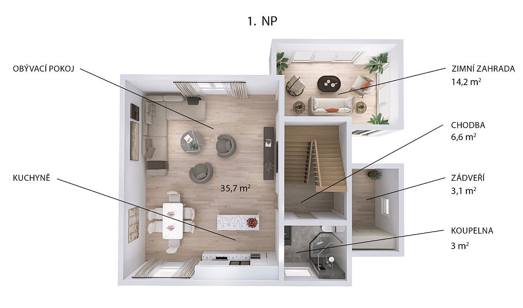 Prodej domu 170 m² s pozemkem 756 m², Červený Újezd – náhled fotky 11