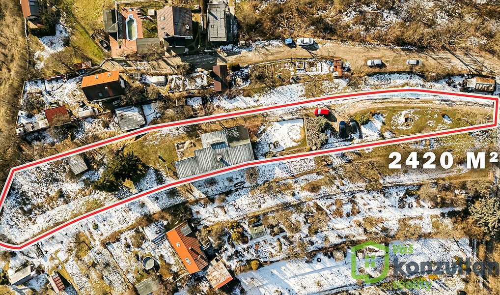 Prodej zahrady 2 420 m², Brno – náhled fotky 3