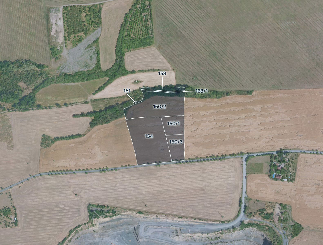 Prodej pole 20 697 m²