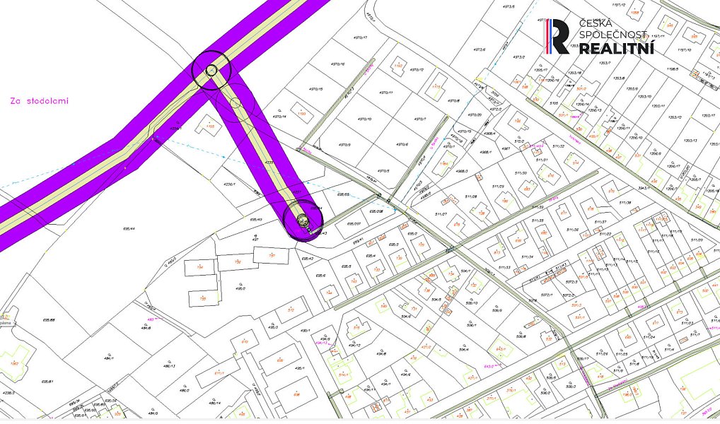 Prodej zahrady 2 314 m², Kryry – náhled fotky 17