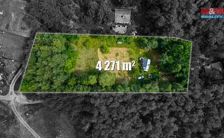 Prodej stavebního pozemku 4 271 m², Tišice, okres Mělník