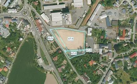 Prodej stavebního pozemku 2 918 m², Litovel, okres Olomouc