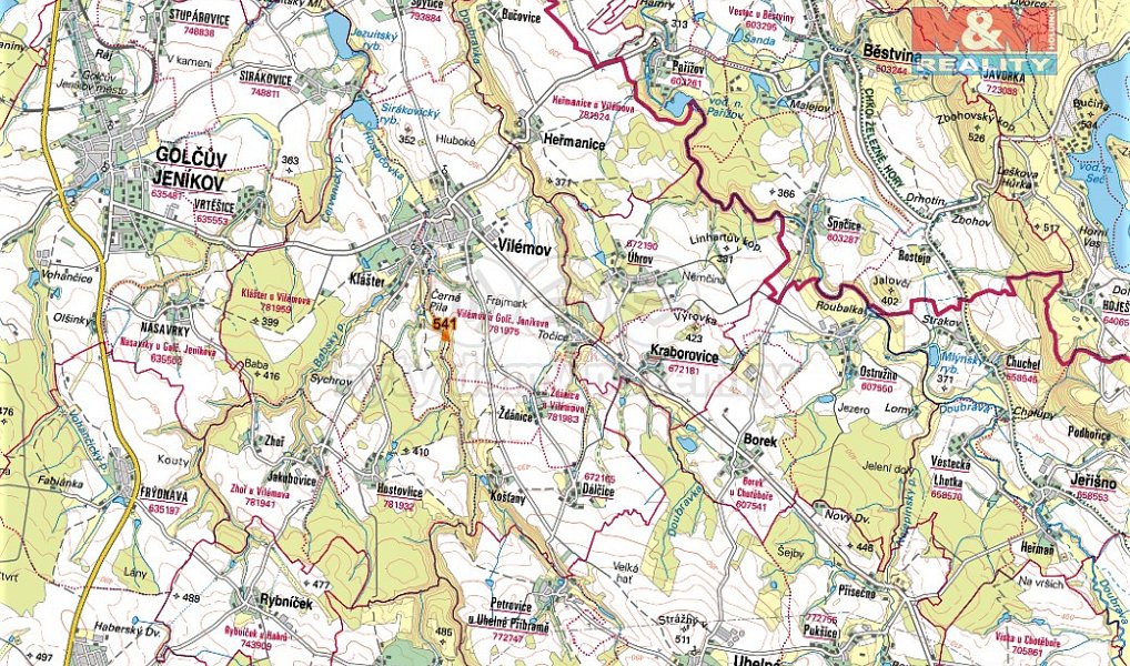 Prodej louky 4 169 m², Vilémov – náhled fotky 4