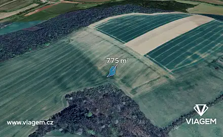 Prodej pole 775 m², Kroměříž