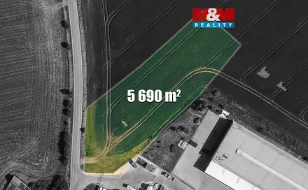 Prodej pozemku 5 690 m², Plazy, okres Mladá Boleslav