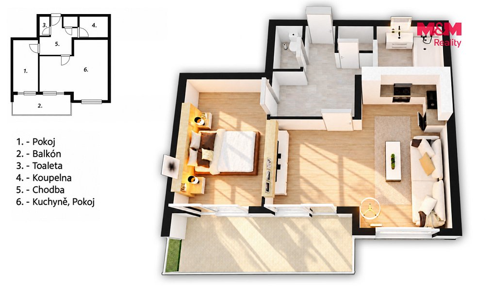 Prodej bytu 2+kk 64 m², Žacléř – náhled fotky 8