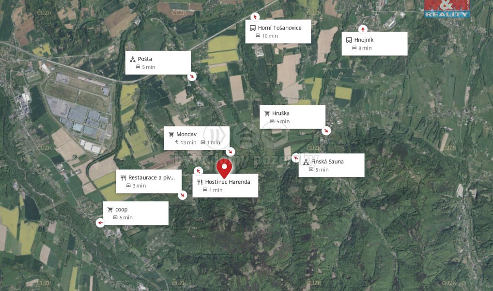 Prodej louky 10 830 m², Komorní Lhotka – náhled fotky 12