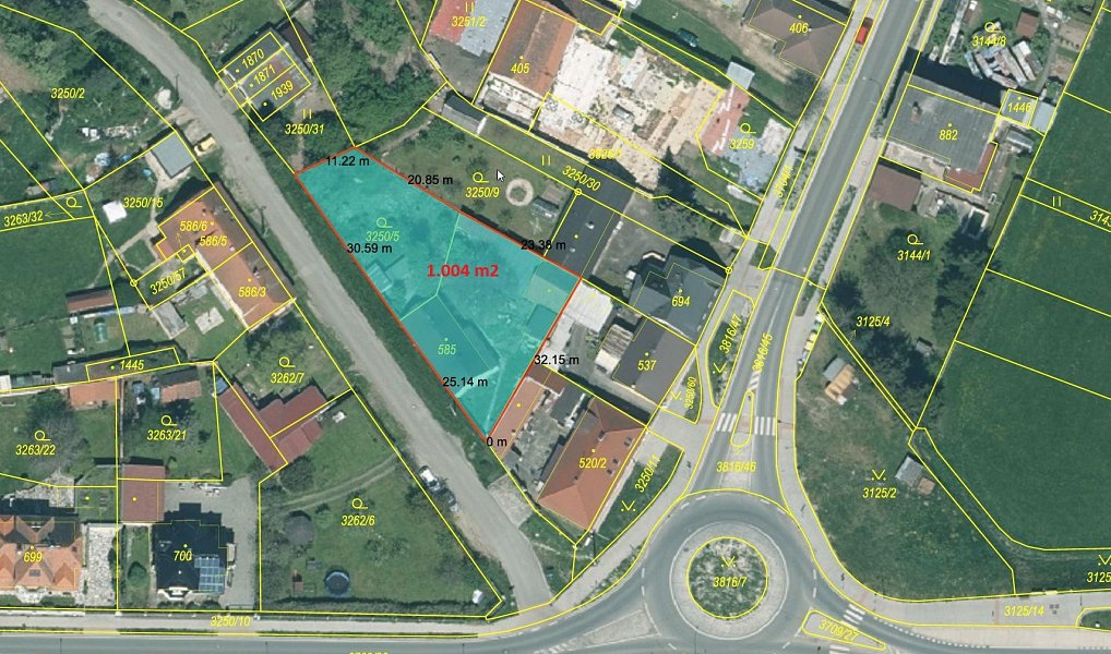 Prodej stavebního pozemku 1 004 m², Dobřany – náhled fotky 6