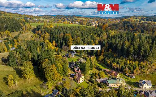 Prodej domu 104 m² s pozemkem 246 m², Lučany nad Nisou, okres Jablonec nad Nisou