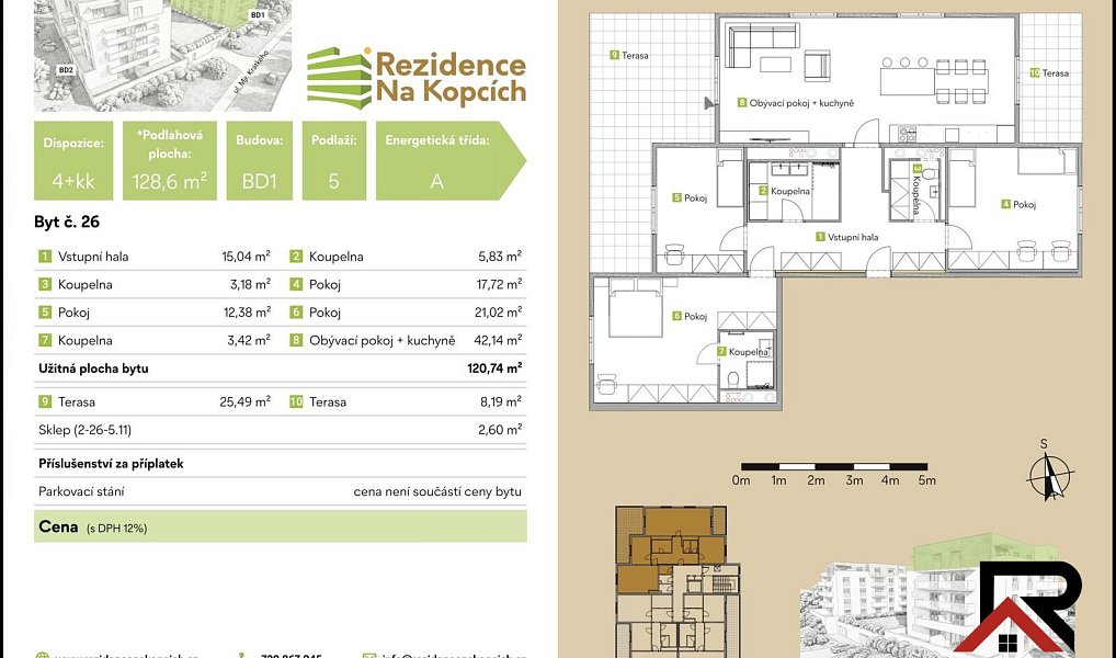 Prodej bytu 4+kk 121 m², Třebíč – náhled fotky 10