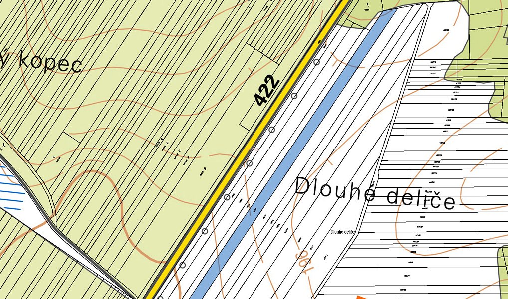 Prodej pole 781 m², Hlohovec – náhled fotky 3