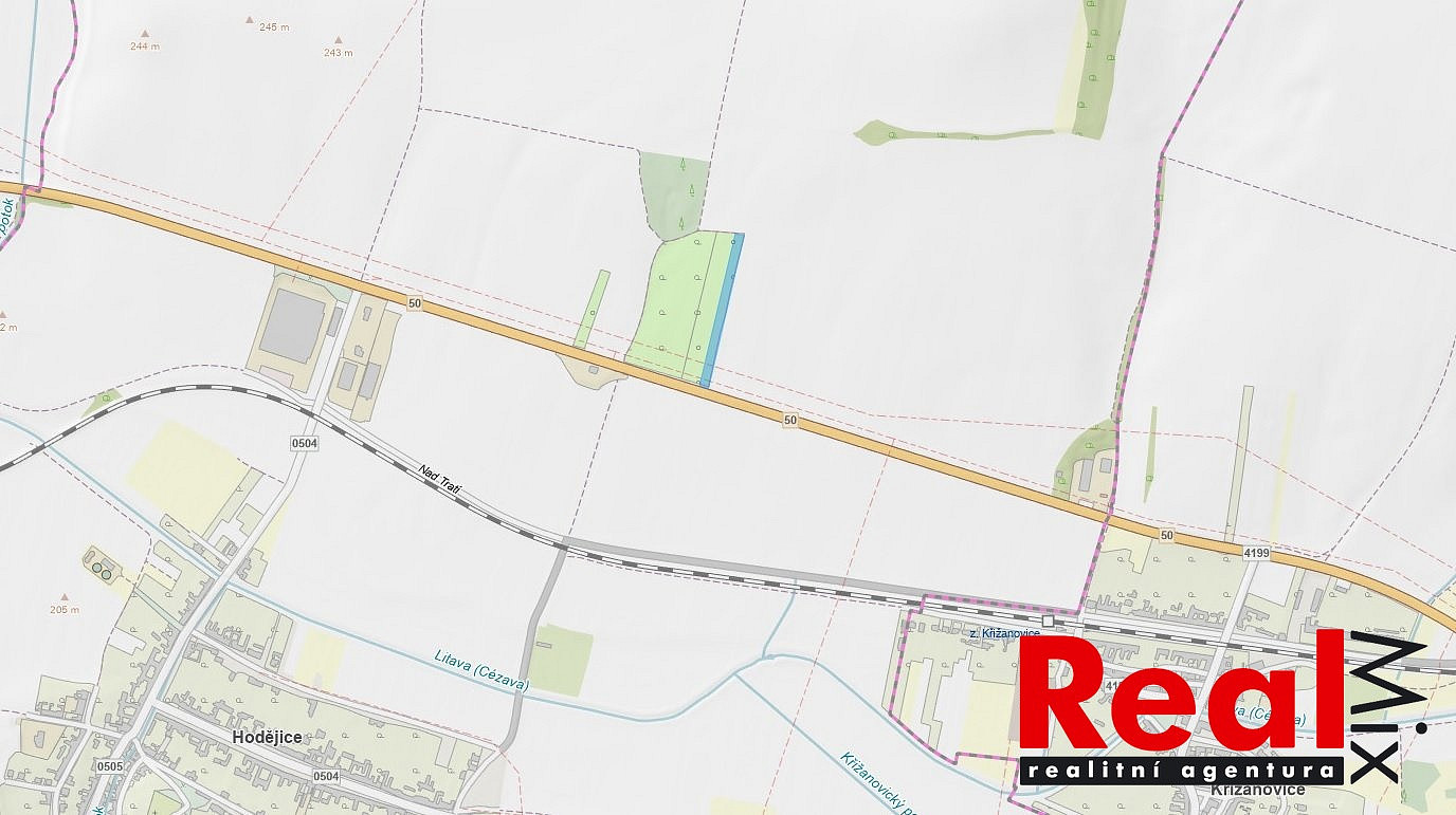 Prodej pole 5 651 m² – pohled 3