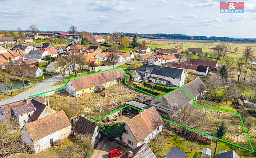 Prodej stavebního pozemku 3 056 m², Skopytce, okres Tábor