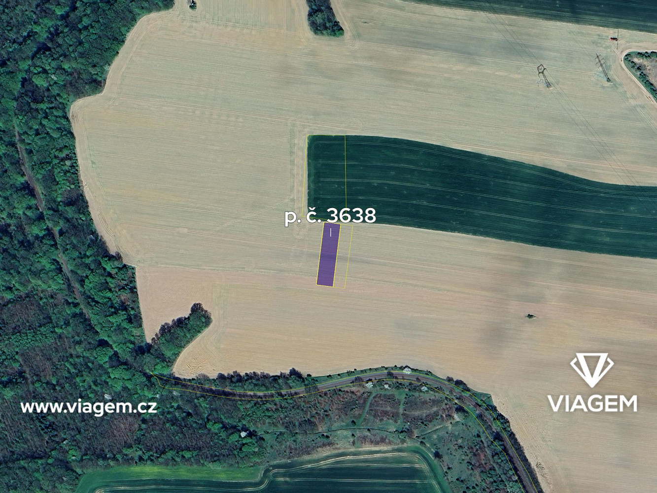 Prodej pole 1 043 m² – fotografie 4