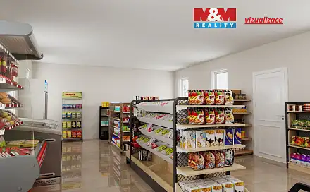 Prodej obchodních prostor 150 m², Vilémov, okres Děčín