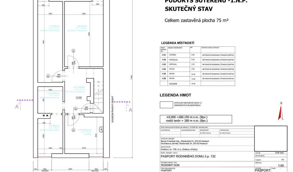 Prodej domu 170 m² s pozemkem 450 m², Únětice – náhled fotky 33