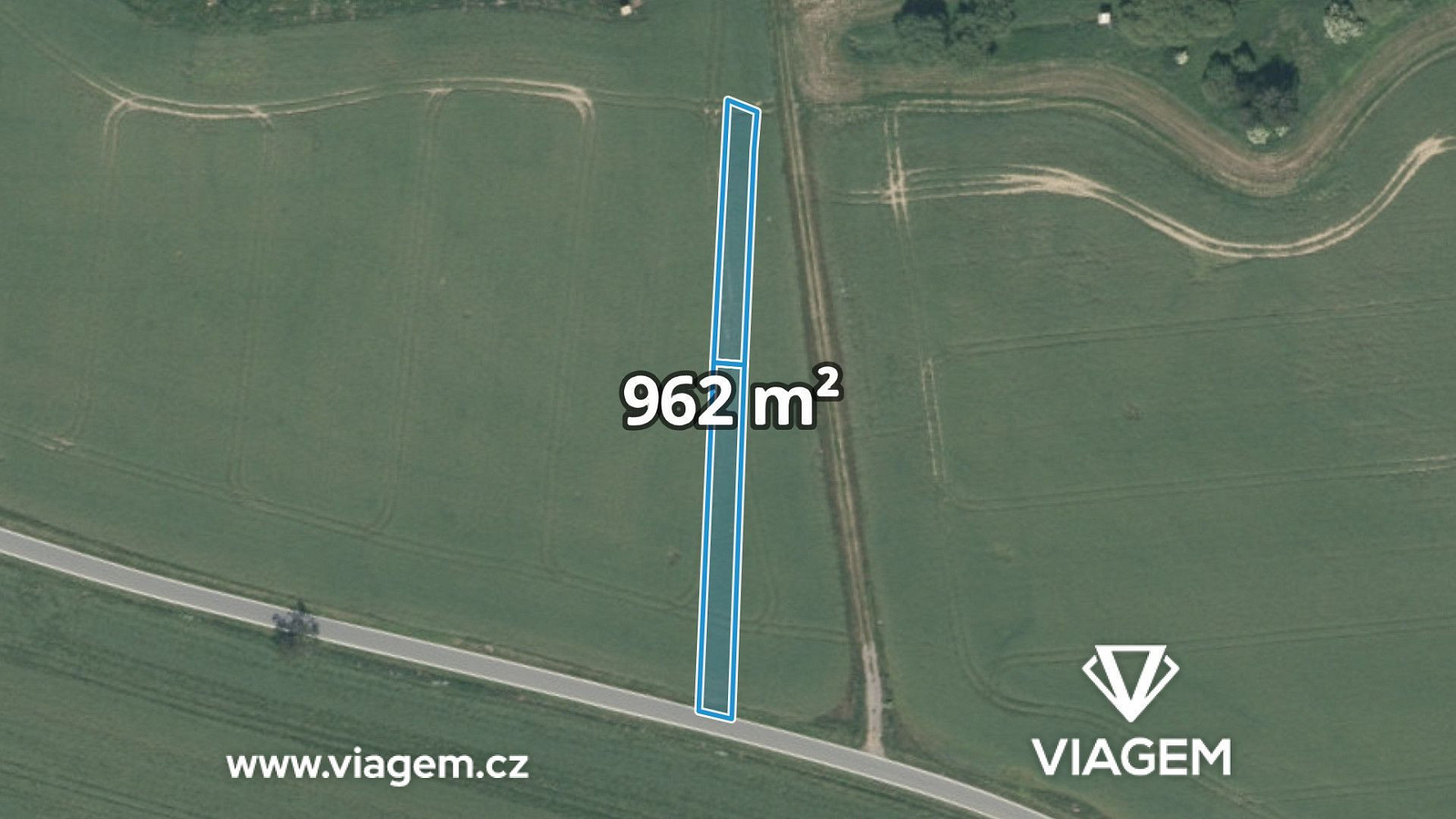 Prodej pole 962 m²