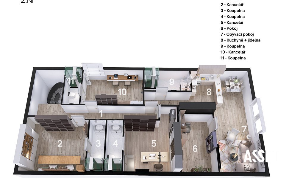 Prodej domu 245 m² s pozemkem 482 m², Slušovice – náhled fotky 20