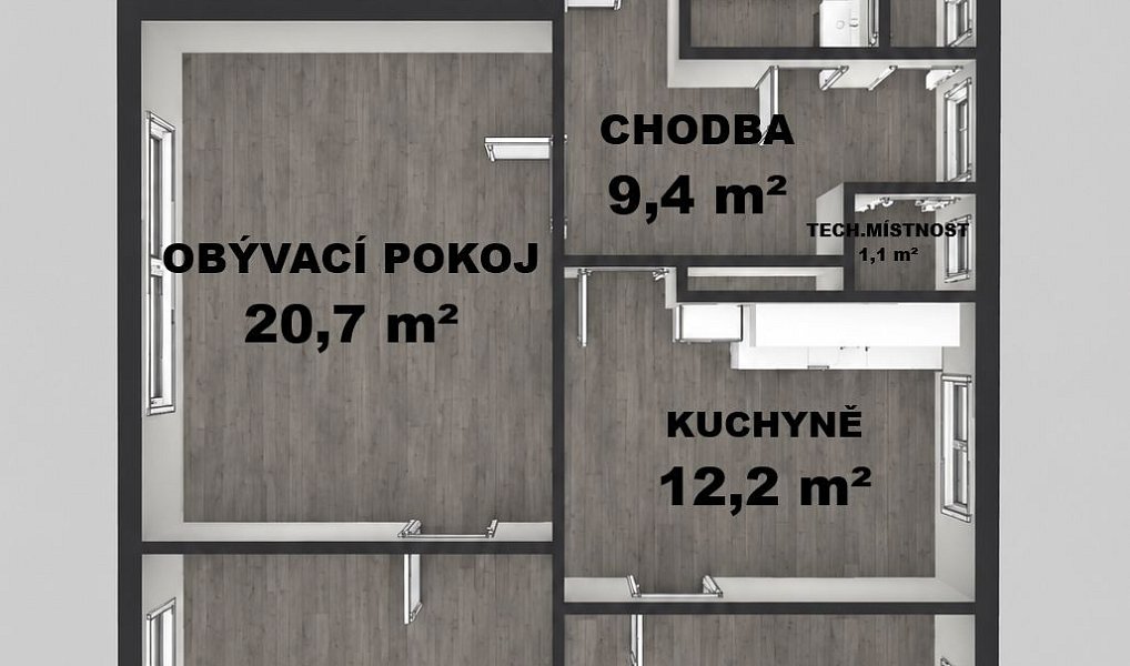 Prodej bytu 3+1 81 m², Opava – náhled fotky 6